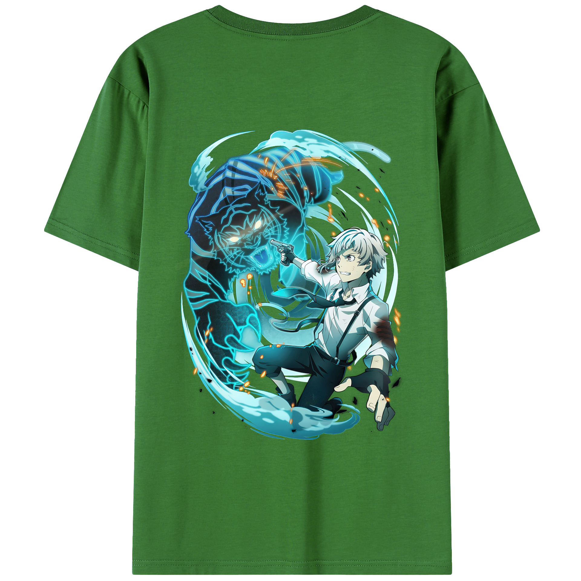 （画像用） 文豪ストレイドッグス Bungo Stray Dogs レディース半袖Tシャツ(バックプリント)